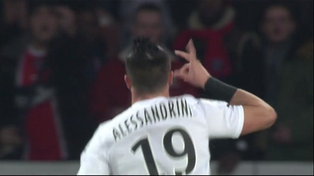 But Romain ALESSANDRINI (13ème) - Paris Saint-Germain - Stade Rennais FC (1-2) - saison 2012/2013