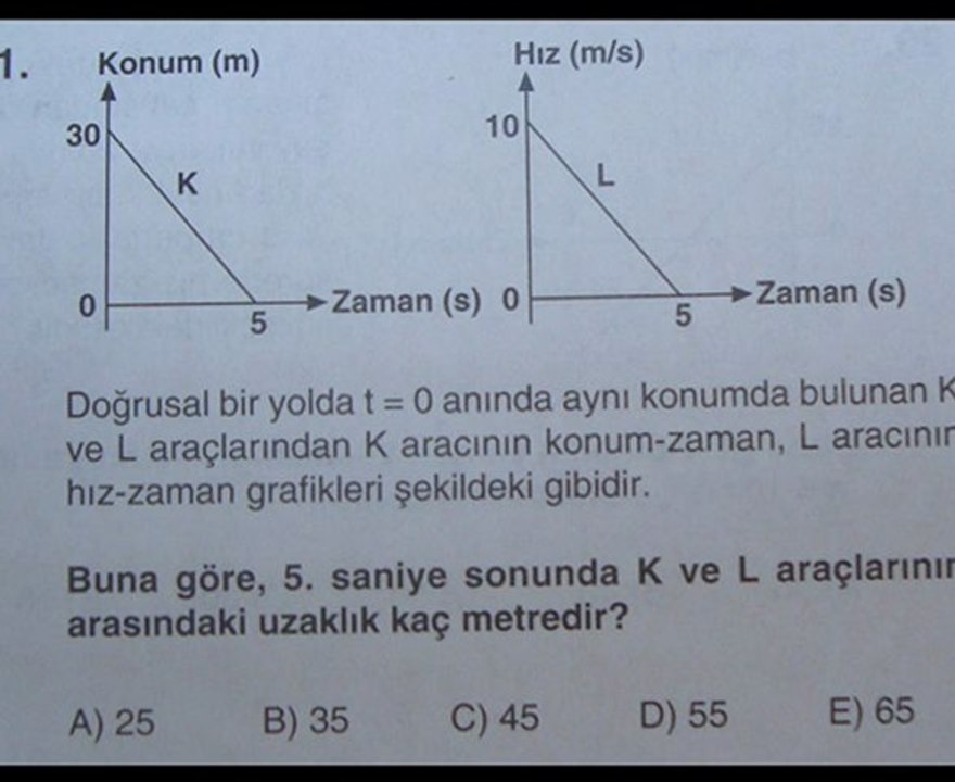 12.SINIF  LYS -2   SORU VE CEVAPLARI