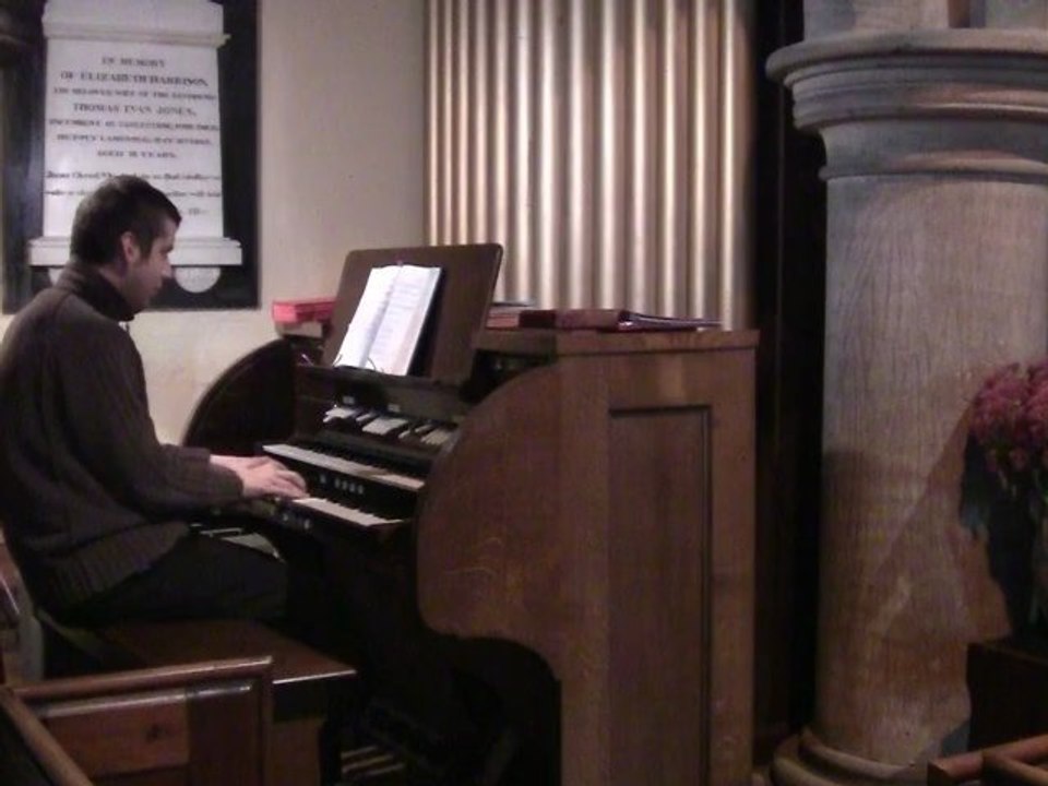 Thank you for giving me this morning - Chris Lawton at Holy Trinity Church, Eggleston, County Durham