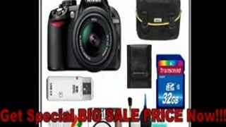 [FOR SALE] Nikon D3100 Digital SLR Camera & 18-55mm VR Lens with 32GB Card + Filter + Case + Accessory Kit