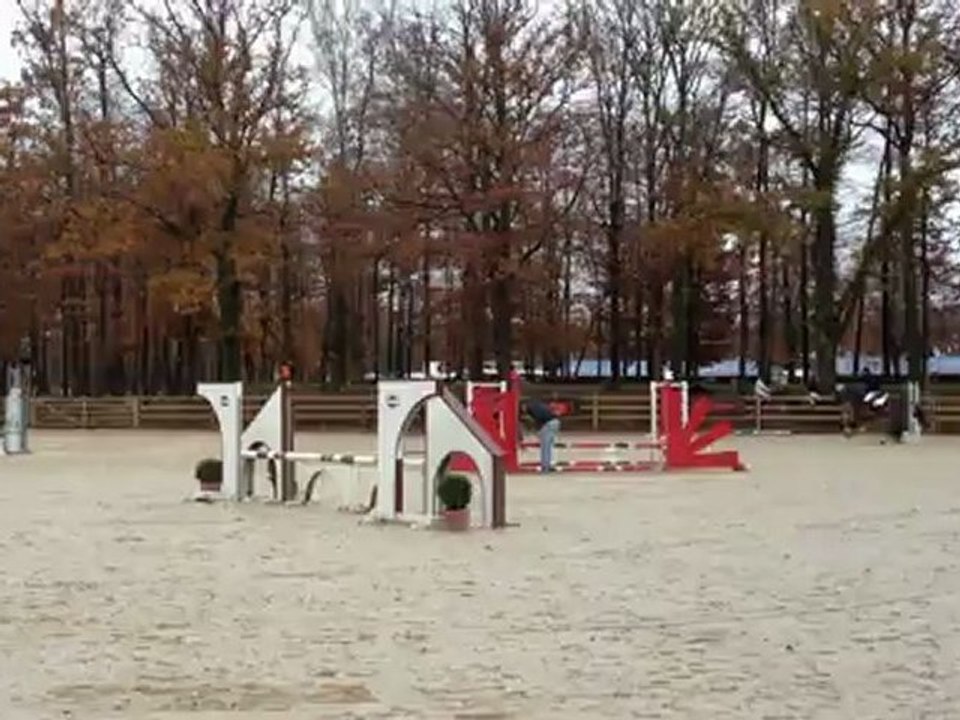 Quérida et Zoé : Tour d'honneur le 18/11/2012