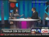 Karina es Entrevistada por Ismael Cala por CNN