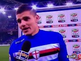 SampTube90 - Intervista a Mauro Icardi dopo Sampdoria - Genoa 3-1 - Sky Sport HD