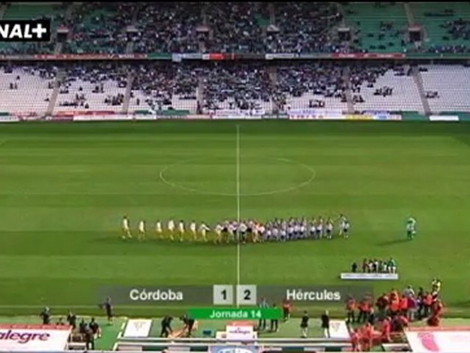 Liga Adelante Córdoba 1 Hércules  2