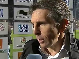 Interview de fin de match : OGC Nice - Toulouse FC - saison 2012/2013