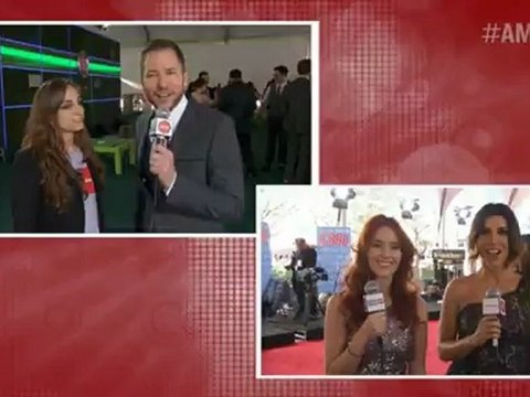 Andrea Burt Red Carpet Interview - AMA 2012