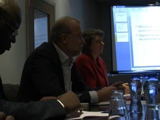 Enseignement:Le Ministre de l'EPSP Maker Mwangu en visite de travail à Bruxelles