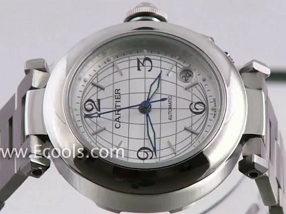 Cartier Pasha C - Silver Map Dial269