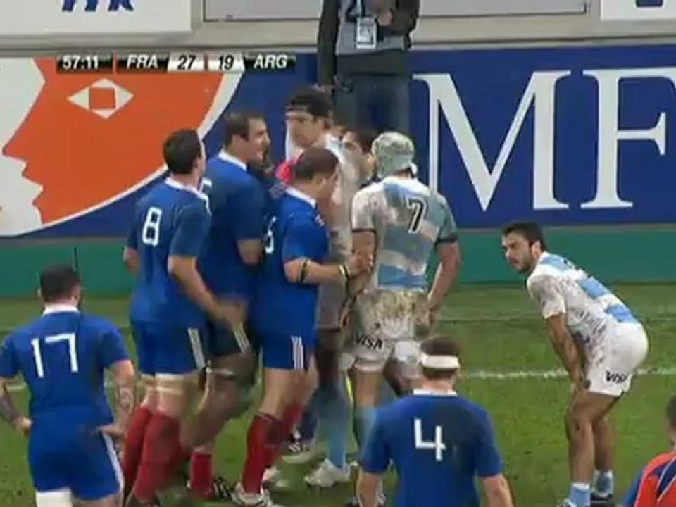 La France domine l'Argentine