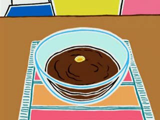 la  mousse au chocolat par un-ballon-de-foot