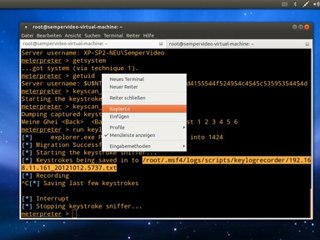 Metasploit: Postexploitation - Keylogger