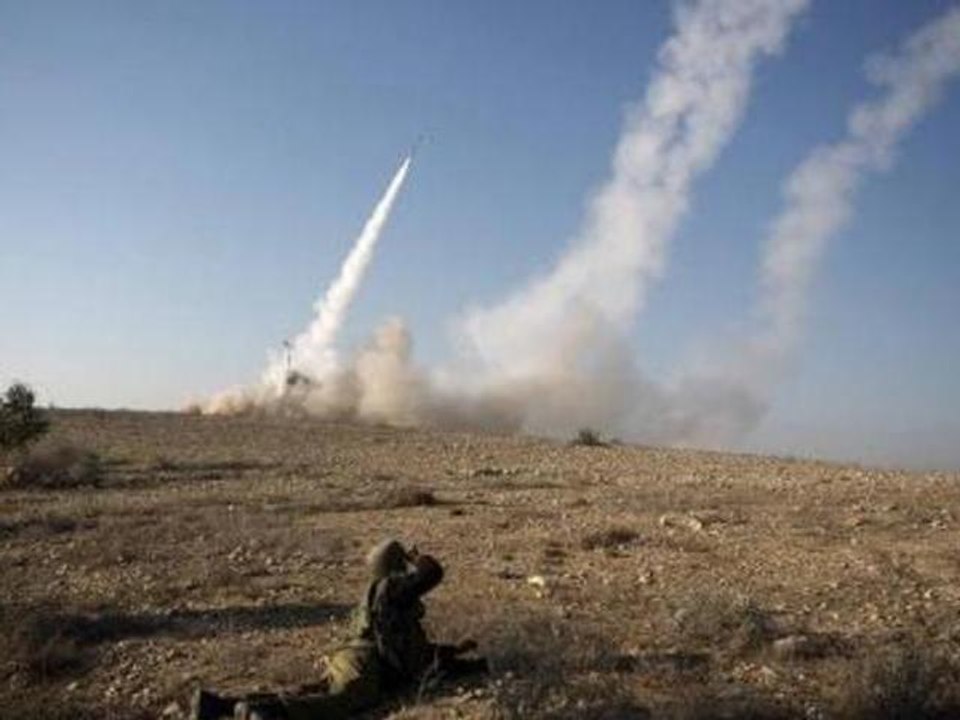 Israel's Iron Dome intercepts Hamas rockets