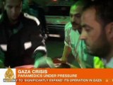 Gaza crisis: Paramedics under pressure