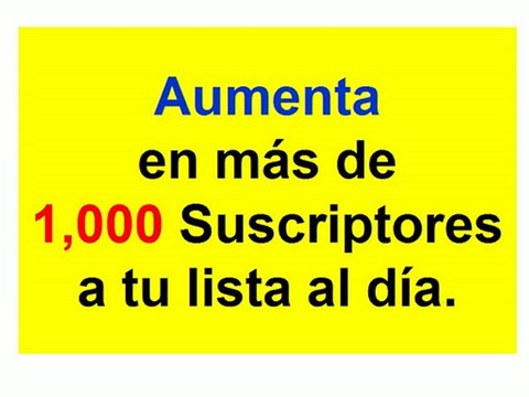 EMAIL MARKETING EN ESPAÑOL | Consigue aumentar en más de 1000 suscriptores tu lista