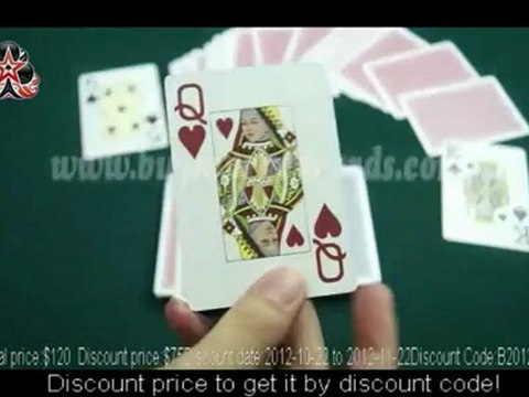 MARKED-POKER Fournier2800-Red&Blue Card-Cheating-tricks