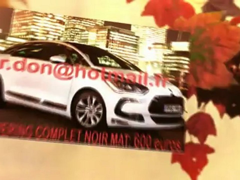 Citroen DS5, Citroen DS5, Essai video Citroen DS5, covering Citroen DS5, Citroen DS5 noir mat