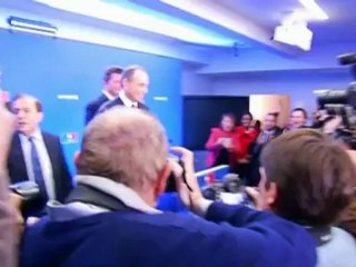 Soirée mouvementée à l'UMP