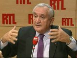Jean-Pierre Raffarin sur RTL : 