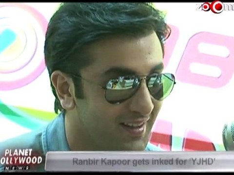Ranbir Kapoor gets inked for Yeh Jawani Hai Deewani