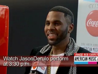 Jason Derulo Red Carpet Interview - AMA 2012