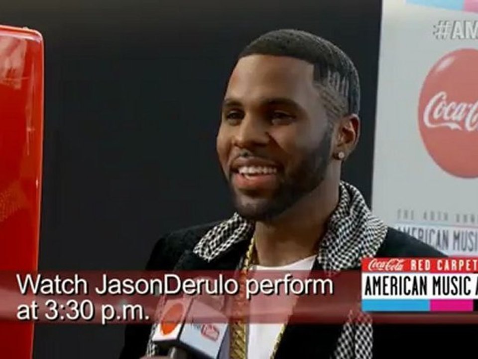 Jason Derulo Red Carpet Interview - AMA 2012