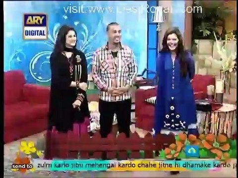 Good Morning Pakistan - 19th November 2012 [ Guest Rambo & Sahiba ] part 8