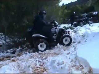 χιονια και λάσπη  14/01/2012 Greece atv