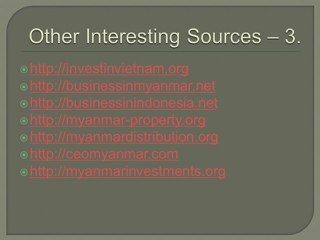 Obama in Myanmar - Business in Myanmar after Obama's Visit (20)