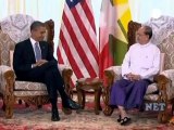 Birmanie: Obama apporte son soutien à Aung San Suu Kyi...