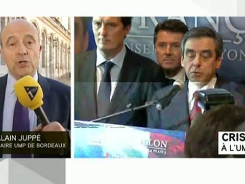 Alain Juppé : c'est l'existence même de l'UMP qui est en cause