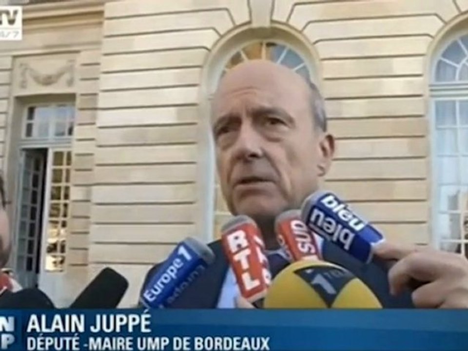 Juppé : "Nous sommes dans une situation déplorable"