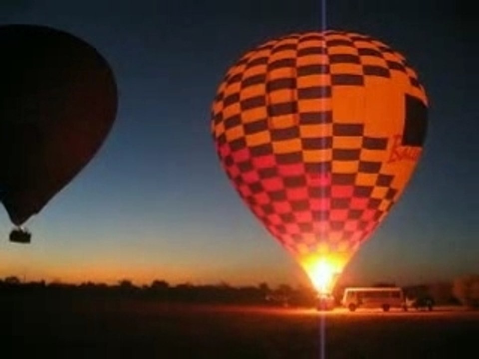 décollage ballon