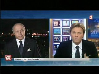 Entretien de Laurent Fabius, avec « France 2 » (Tel-Aviv, 18 novembre 2012)