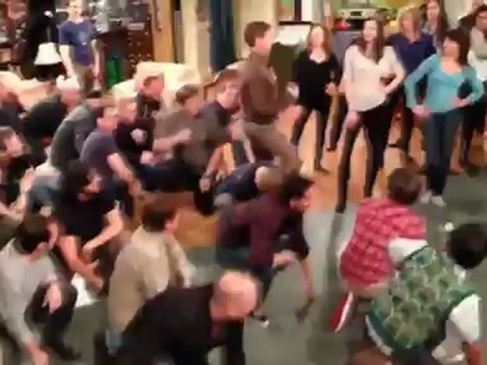 The Big Bang Theory Flash mob! [Full version compilation]