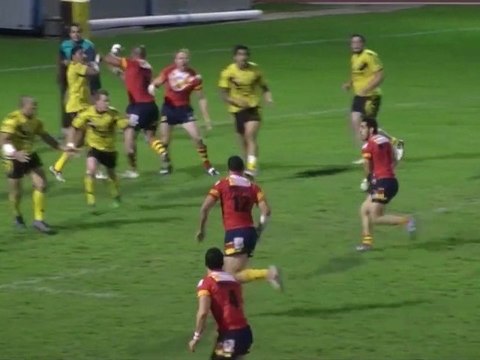 L'ASC échoue de très peu face au XIII Catalan samedi à Domec : 12 à 14.
