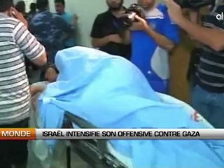 Israel intensifie son offensive contre Gaza