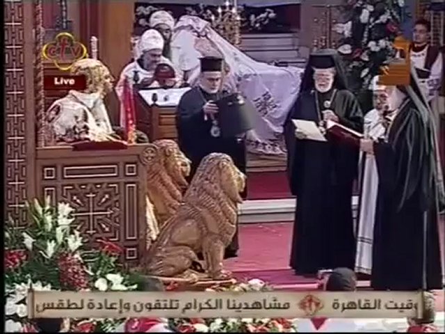 Intronisation du Pape Anba Tawadros II