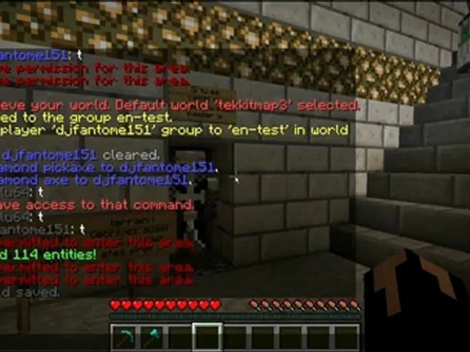 minecraft regle pour devenir batisseur sur notre serveur tekkit