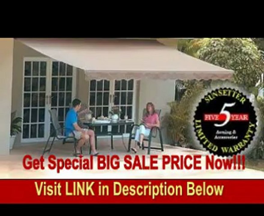 10FT Black Stripe 900XT Retractable Awning FOR SALE