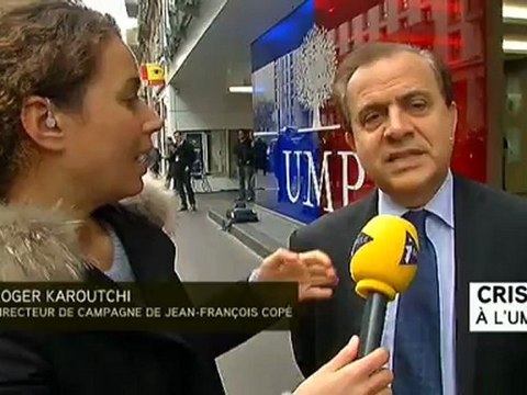 Roger Karoutchi : à l'heure qu'il est, l'écart en faveur de J-F Copé ne s'est pas réduit