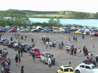Rassemblement de coccinelles VW en Uruguay