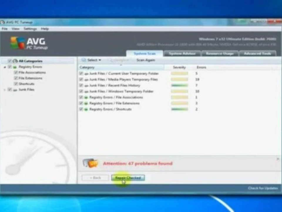 AVG PC Tuneup 2013   license key serial free Download now
