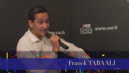 Franck TABAALI à la fête du livre à Toulon