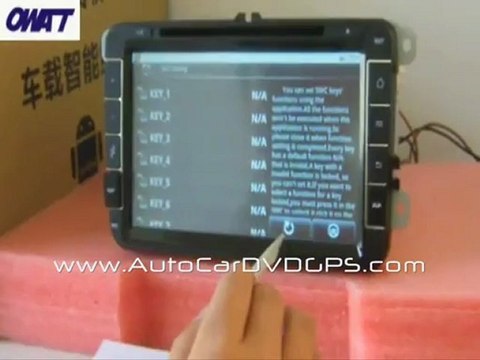 8 Inches Volkswagen Indash Kit GPS Bluetooth, FM _ AM, 3G