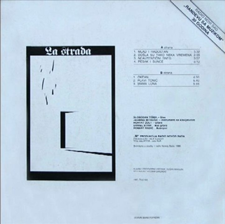 PLAVI TONIC - LA STRADA (1987)