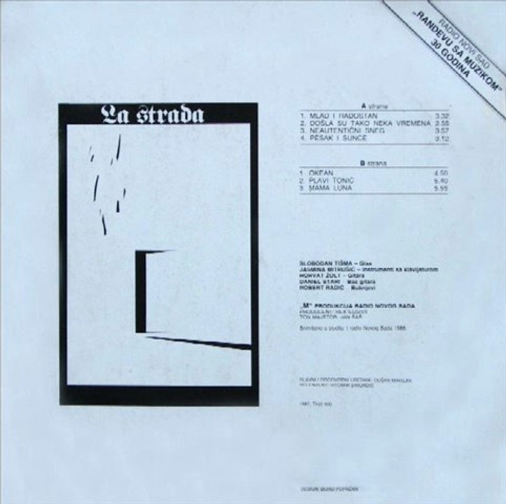 NEAUTENTIČNI SNEG - LA STRADA (1987)