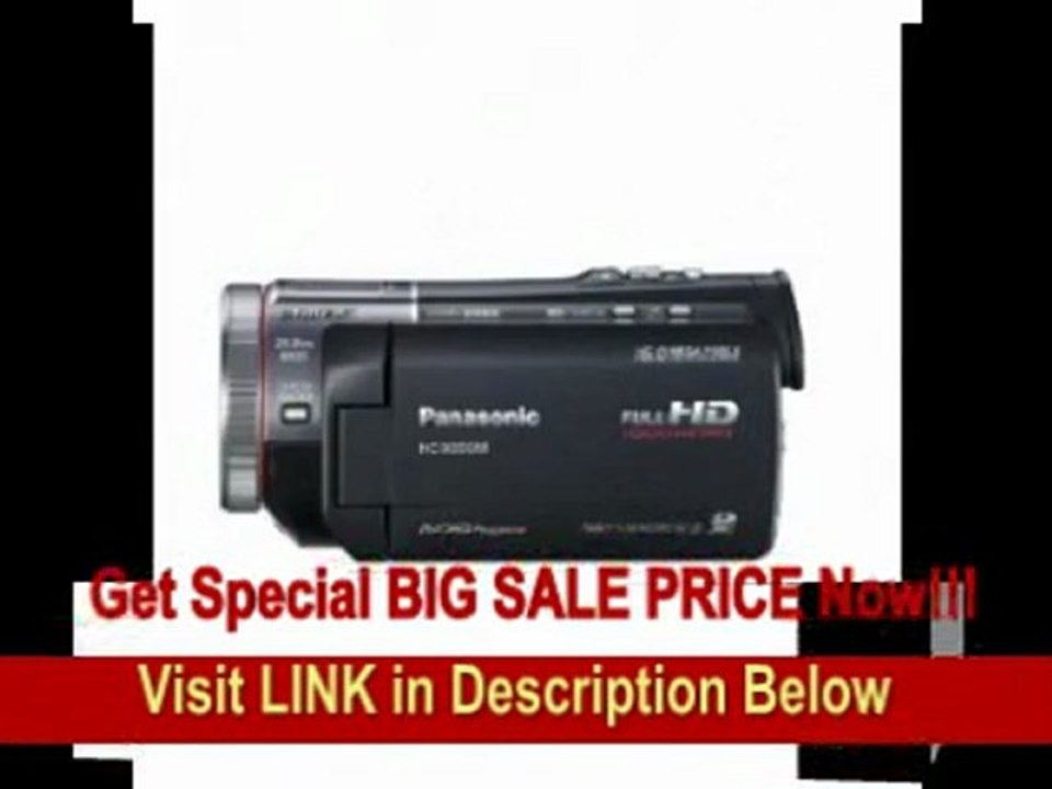 [BEST PRICE] Panasonic X900MK 3MOS 3D Full HD SD Camcorder with 32GB Internal Memory (Black) HC-X900MK