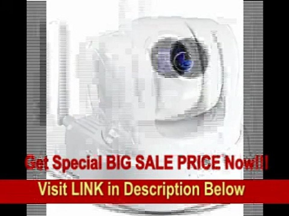 [BEST BUY] TRENDnet ProView Wireless N Pan/Tilt/Zoom Internet Surveillance Camera TV-IP612WN (White)