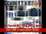 [SPECIAL DISCOUNT] Canon EOS Rebel T3i 18 MP CMOS Digital SLR Camera and DIGIC 4 Imaging with EF-S 18-55mm f/3.5-5.6 IS Lens & Canon 75-300 Lens   58mm 2x Telephoto lens   58mm Wide Angle Lens (4 Lens Kit!!!!!!) W/32GB
