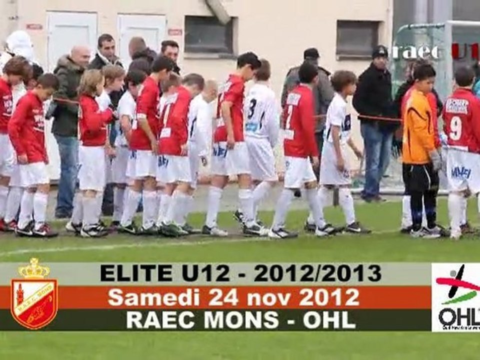 16. RAEC Mons U12 - OHL_24.11.2012